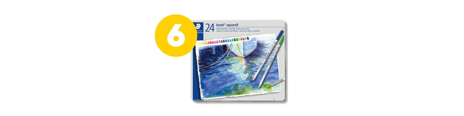 2022 Holiday gift guide - watercolor pencils